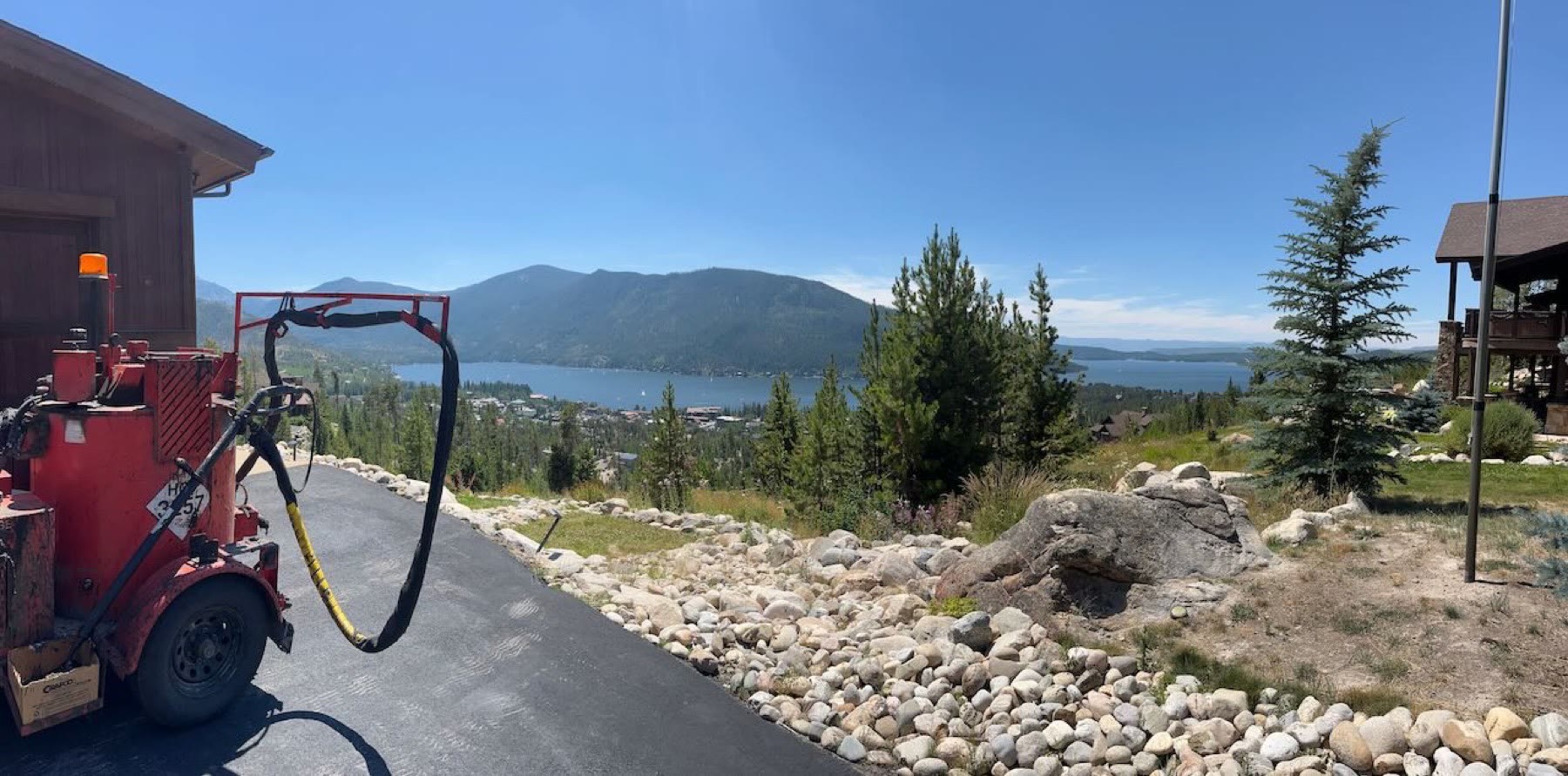 Asphalt Seal Coating and Crack Sealing service in Grand County, CO — Grand County Asphalt Care Specialists